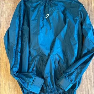 Boxraw hagler sauna suit teal shirt/ Jacket never worn perfect for athletes XXL